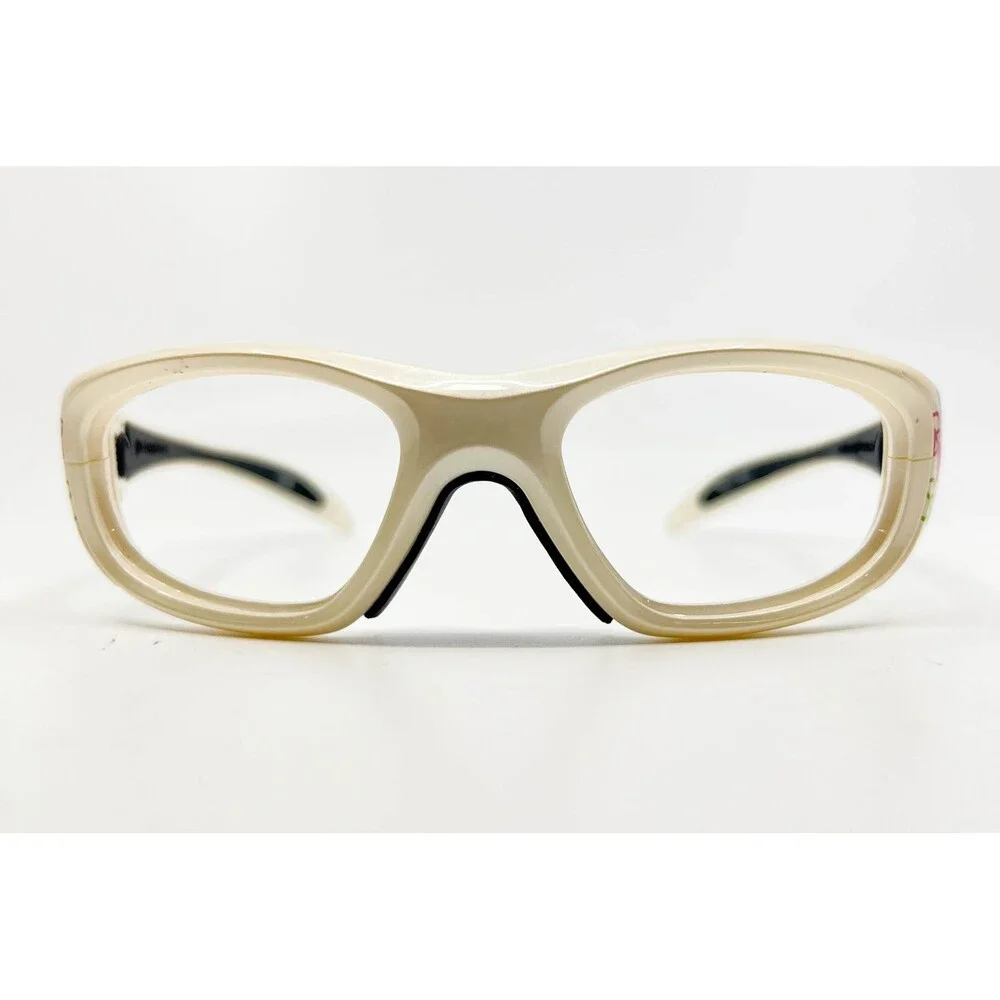 REG SPECS Sport Specs Safety Glasses White Peace Hearts Youth Kids Eyewear